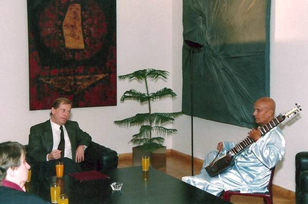 Václav Havel, Sri Chinmoy